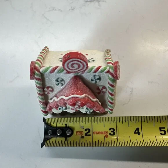 Gingerbread House 3" Christmas Decor - Picture 10 of 11